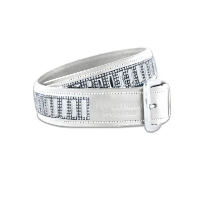 Abbildung von Equestrian Stockholm SS&#039;24 Modern Breeze Contest Belt White