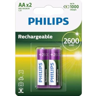Abbildung von AA Batterien Philips R6B2A260/10