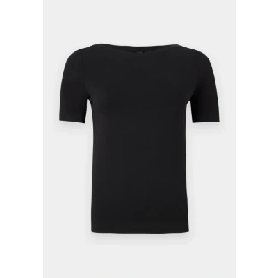 Abbildung von Vero Moda Vmpanda Tshirt basic, Damen, Größe: Small, Black