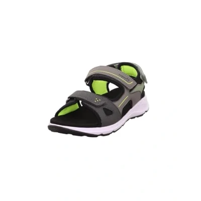 Abbildung von Superfit Criss Cross Sandale, Grau/Hellgrün 2000, 40 EU