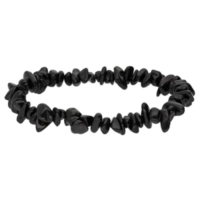 Abbildung von Lebensquelle Plus Schwarzer Turmalin/Schörl Splitterarmband Hochwertiges Edelstein Armband