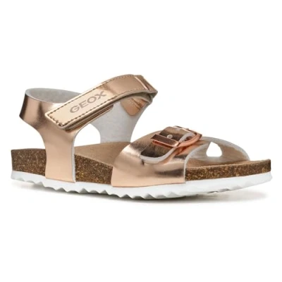 Abbildung von Geox J Adriel Girl C Sandal, Rose Gold, 28 EU
