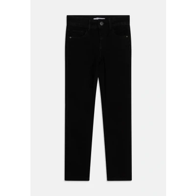 Abbildung von Name it Nkfpolly Jeans Straight Leg für Kinder, Größe: 104, Black denim