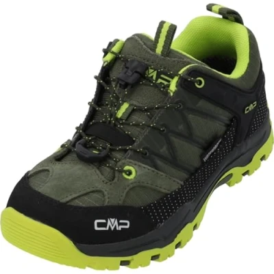 Abbildung von CMP Jungen Unisex Kinder Kids Rigel Low Trekking Shoes Wp Traillaufschuh, Kaki Acid, 29 EU