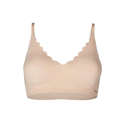 Abbildung von Skiny SKNB Damen Bustier Crop Top Every Day In Micro Essentials 084272, Farbe:Beige, Artikel: 2409 beige, Wäschegröße:S