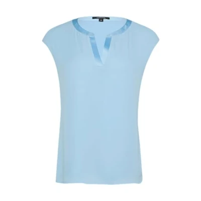 Abbildung von comma Bluse, Damen, Größe: 38, Hellblau