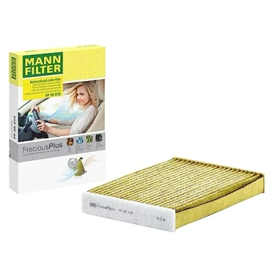 Abbildung von Original MANN FILTER Innenraumfilter FP 25 012 FreciousPlus Biofunktionaler Pollenfilter Für PKW