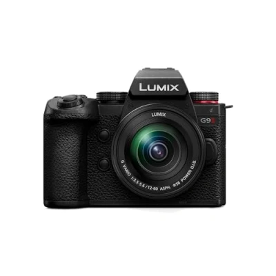 Abbildung von Lumix G9II Systemkamera Schwarz + 12 60 mm F3.5 5.6 Objektiv