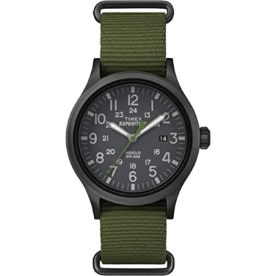 Abbildung von Timex Expedition Scout Men&#039;s 40mm Fabric Strap Watch TW4B04700