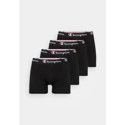 Abbildung von Champion Boxer 4 PACK Panties, Herren, Größe: Small, Black