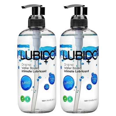 Abbildung von Lubido Original Gleitgel auf Wasserbasis ohne Parabene Jumbo 500ml (2er Pack)