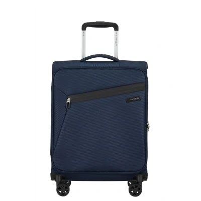 Abbildung von Samsonite Litebeam Spinner 55/20 Midnight Blue Koffer mit 4 Rollen Weichgepäck