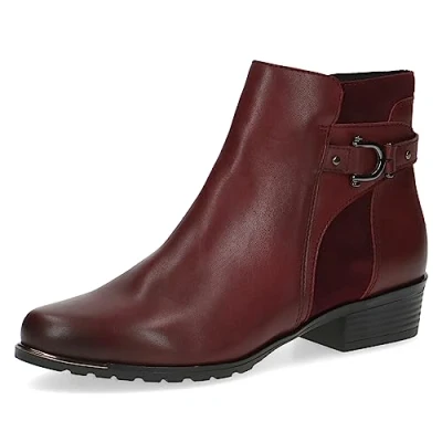 Abbildung von Caprice Ankle Boot, Damen, Größe: 38.5, Bordeaux ccomb Schuhe