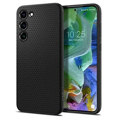 Abbildung von Spigen Liquid Air Hülle Kompatibel mit Samsung Galaxy S23 Plus 5G Schwarz