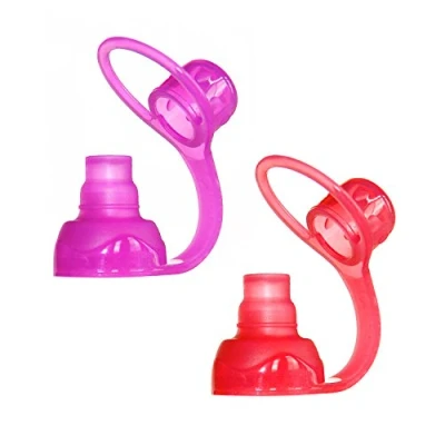 Abbildung von ChooMee SoftSip Food Pouch Top Baby Led Weaning No Spill Flow Control Valve, Protects Childs Mouth, 100% Silicone, BPA Free 2CT