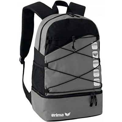 Abbildung von Erima Rucksack Club 5 Multifunktionsrucksack mit Bodenfach Granit/Schwarz One Size