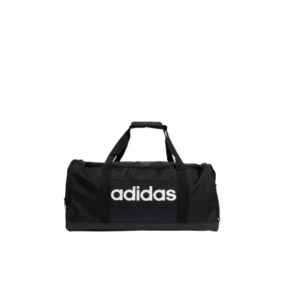 Abbildung von adidas Performance Linear Duffel Medium Unisex Sporttasche, Größe: One Size/No Size, Black/white