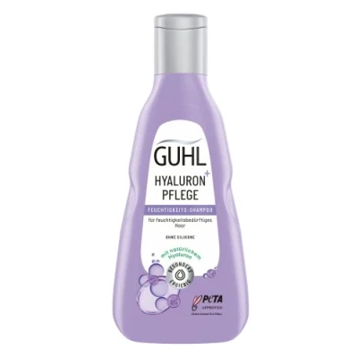 Abbildung von Guhl Hyaluron+ Pflege Feuchtigkeits Shampoo Inhalt: 250 ml Ohne Silikone Mit natürlichem Hyaluron Intensive Feuchtigkeit &amp;