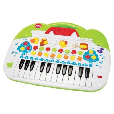 Abbildung von Simba 104018188 ABC Tier Keyboard, mit verschiedenen Sounds und Einstellfunktionen, 28x39cm, ab 3 Jahre
