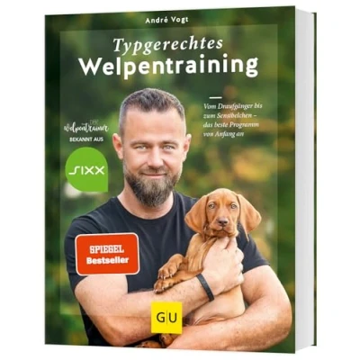 Abbildung von Typgerechtes Welpentraining: Vom Draufgänger bis zum Sensibelchen das beste Programm von Anfang an. Button: Mit Trainingsvideos, die zeigen wie&#039;s geht (GU Welpen)