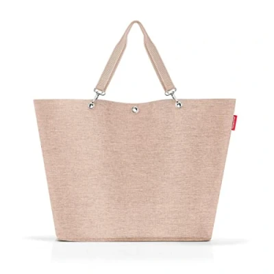 Abbildung von reisenthel shopper XL twist coffee Geräumige Shopping Bag und edle Handtasche in einem Aus wasserabweisendem Material