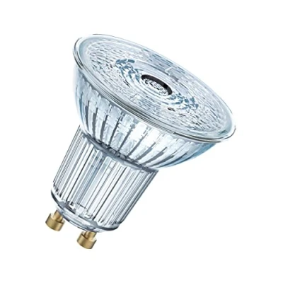 Abbildung von OSRAM PAR16 LED Reflektorlampe mit GU10 Sockel, Warmweiss (2700K), Glas Spot, 4.3W, Ersatz für 50W Reflektorlampe, STAR PAR16, Warmweiß