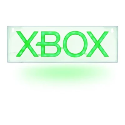 Abbildung von Paladone XBOX LED Neonlicht, Freistehend oder Wandmontierbar Gaming Schreibtischzubehör, Spielzimmer Deko &amp; Geschenk für Spieler, 29,7 cm breit, Bunt