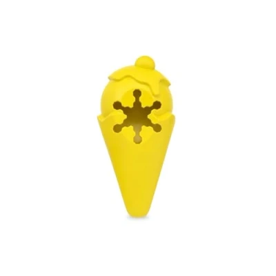 Abbildung von PetSafe Busy Buddy Eistüte Hundespielzeug, Befüllbar und zum einfrieren geeignet, BPA freier Naturkautschuk, S