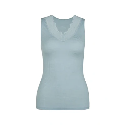 Abbildung von Calida Nachtwäsche Shirt, Damen, Größe: 44/46, Sterling blue