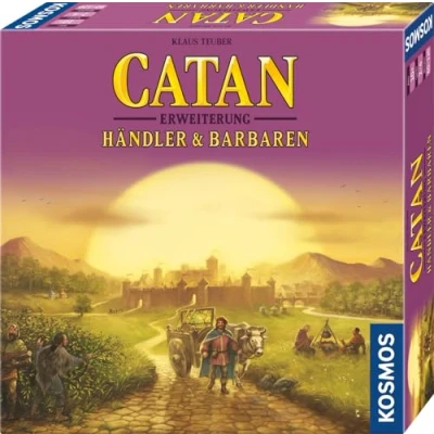 Abbildung von KOSMOS 682774 Catan Händler &amp; Barbaren, Erweiterung zu Das Spiel, Gesellschaftsspiel für 2 4 Personen ab 10 Jahre, nur spielbar mit Basisspiel, Siedler von
