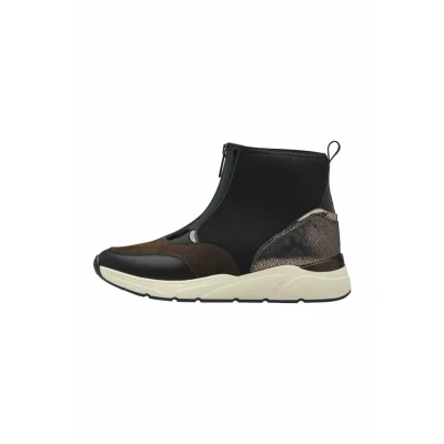 Abbildung von Tamaris Sneaker high, Damen, Größe: 42, Black comb Schuhe