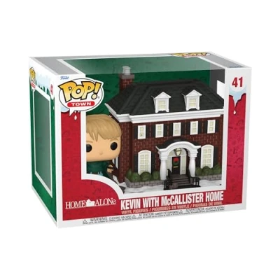 Abbildung von Funko Pop! Town: Home Alone Kevin McCallister mit Vinyl Sammelfigur Geschenkidee Offizielle Handelswaren Spielzeug Für Kinder und Erwachsene Movies Fans Modellfigur Sammler