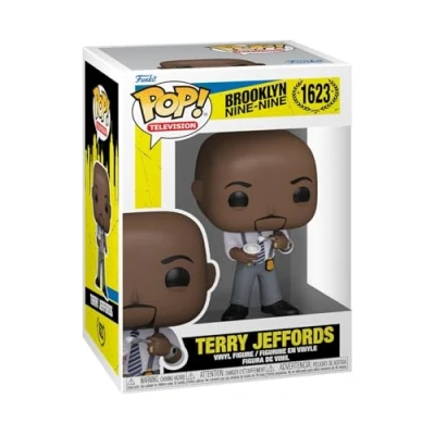 Abbildung von Funko POP TV: Brooklyn Nine Terry w/Yogurt Vinyl Sammelfigur Geschenkidee Offizielle Handelswaren Spielzeug Für Kinder und Erwachsene TV Fans