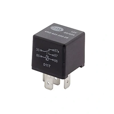 Abbildung von HELLA Relais, Arbeitsstrom 12V 5 polig Wechsler 4RD 933 332 051