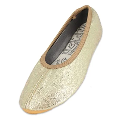 Abbildung von Beck Mädchen Gymnastikschuhe, Gold, 32 EU