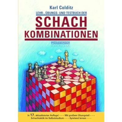 Abbildung von Lehr , Übungs und Testbuch der Schachkombinationen: 16. aktualisierte Neuausgabe