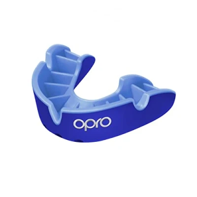 Abbildung von OPRO Mundschutz Silber Level Zahnschutz für Boxen, Kampfsport, MMA, Erwachsene &amp; Kinder Selbstanpassende Schiene Hockey, Kickboxen, Rugby Essenzielle Passform Mit zahnärztlicher Garantie