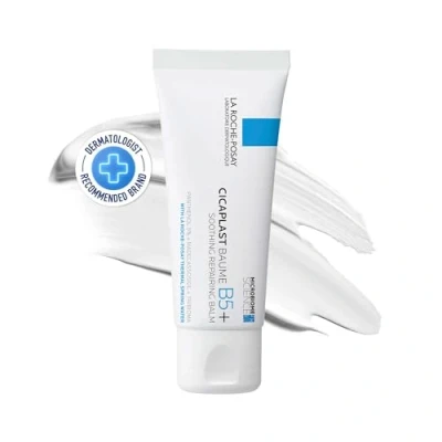 Abbildung von La Roche Posay Cicaplast Baume B5+ LSF 50, Regenerierende Creme für sensible und gereizte Haut von Gesicht Körper, Mit patentiertem Procerad, Tribioma, Madecassoside Vitamin B5, 40 ml
