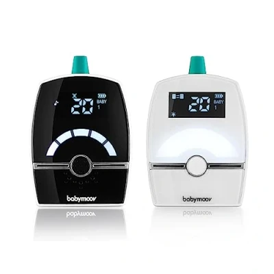 Abbildung von Babymoov Babyphone Premium Care Digital Green Technology, niedrige Strahlung, 1400m Reichweite