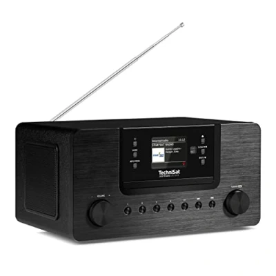 Abbildung von TechniSat DIGITRADIO 570 CD IR Stereo DAB+ Internetradio (CD Player, WLAN, UKW, Bluetooth Audiostreaming, Spotify, USB, Wecker, Wifi Streaming, AUXin, Equalizer, Fernbedienung, 2 x 5 Watt) schwarz