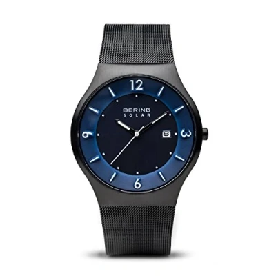 Abbildung von BERING Herren Uhr Solar Movement Collection mit Edelstahl und Saphirglas 14440 227