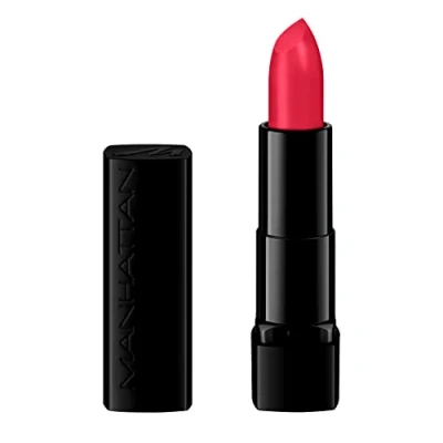 Abbildung von Manhattan Lasting Perfection Matte Lipstick, Fb. 300 Peach Coral, langanhaltender Lippenstift mit mattem Finish, 4,5 g, 1 Stück (1er Pack)