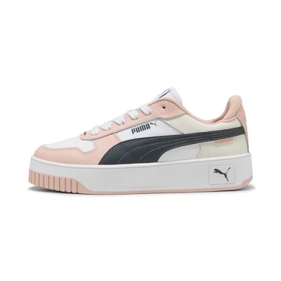 Abbildung von PUMA Damen Carina Street Sneaker, White Strong Gray Rose Quartz, 39 EU