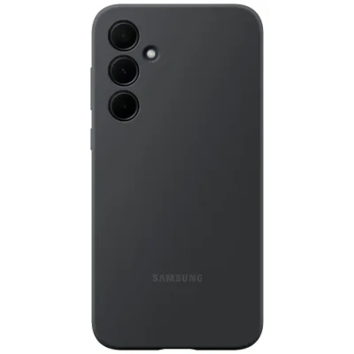 Abbildung von Samsung Silikon Back Cover Schwarz Galaxy A35 5G