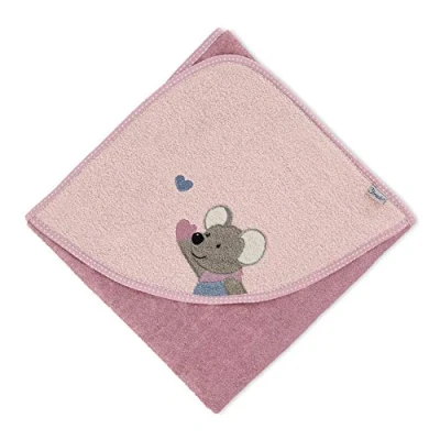 Abbildung von Sterntaler Kapuzenbadetuch Maus Mabel, Alter: ab 0 Monate, 80 x cm, Rosa