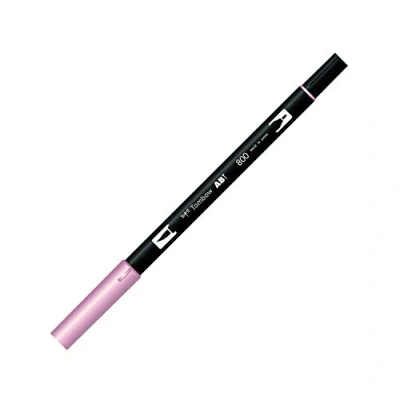Abbildung von Tombow ABT 800 Fasermaler Dual Brush Pen mit zwei Spitzen, pale pink