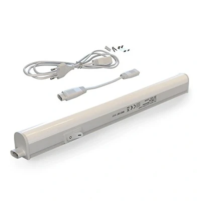 Abbildung von BRILONER Unterbauleuchte Küche LED, 31,3 cm, neutralweißes Licht, Schrankbeleuchtung, LED Leiste erweiterbar, Unterbaulampe 4W, 400 lm, Weiß