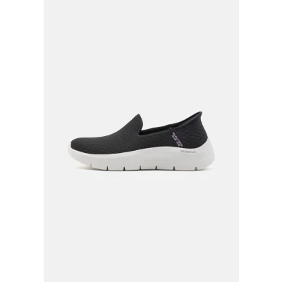 Abbildung von Skechers GO WALK FLEX SLIP IN Sneaker low black/white, Damen, Größe: 36, Black/white Schuhe