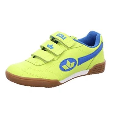 Abbildung von Lico Unisex Kinder Bernie V Hallenschuhe, Gelb Lemon Blau, 28 EU