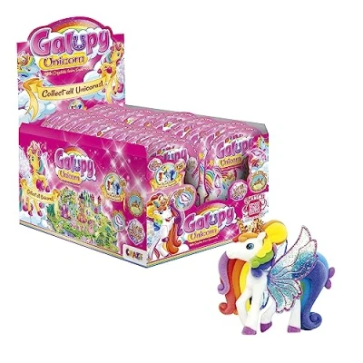 Abbildung von GALUPY Einhorn Komplette Sammlung Sammelfigur 24x Spielzeug
